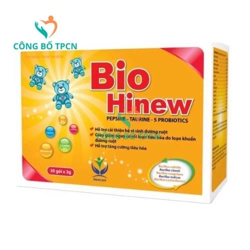 Bio Hinew - Hỗ trợ làm giảm rối loạn tiêu hóa, tiêu chảy